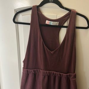 Free people racer back/tank jumpsuit/romper